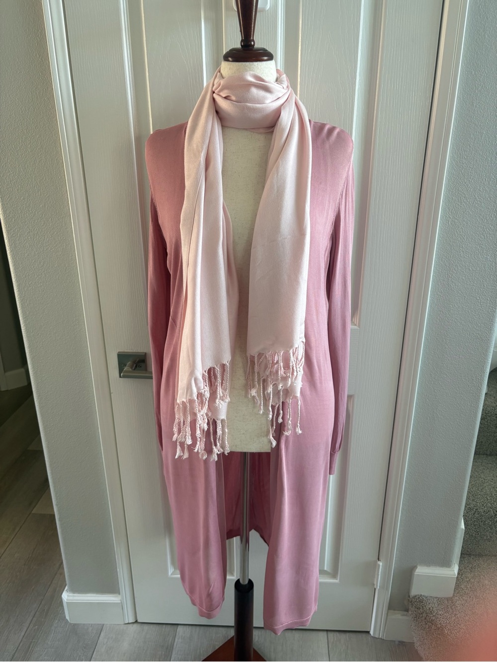 WHBM | Blush Long Duster | Sz L